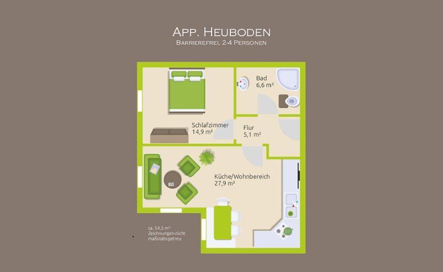 Goellner Hof Apartment Unterwoessen Ngoại thất bức ảnh